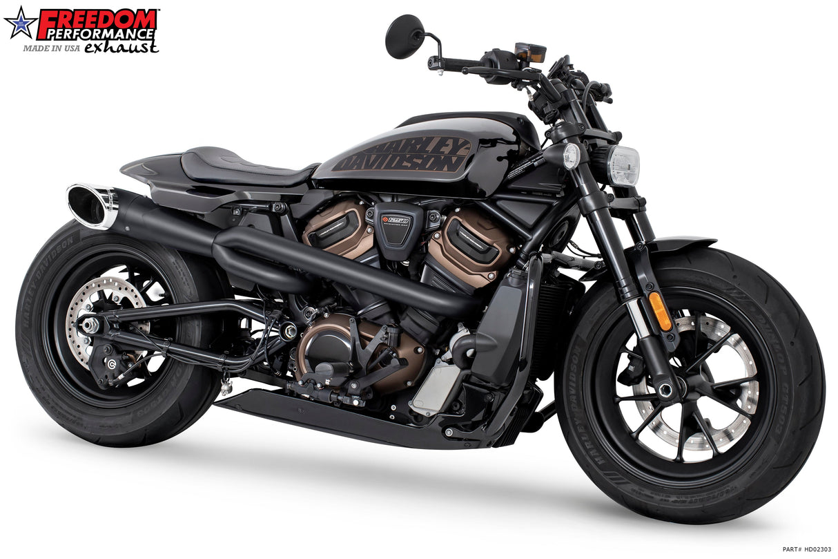HARLEY SPORTSTER S 2-INTO-1 TURN-OUT HIGH '21 to Present Bundle