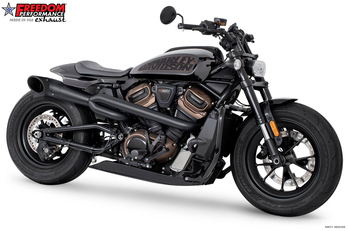 HARLEY SPORTSTER S 2-INTO-1 TURN-OUT HIGH '21 to Present Bundle
