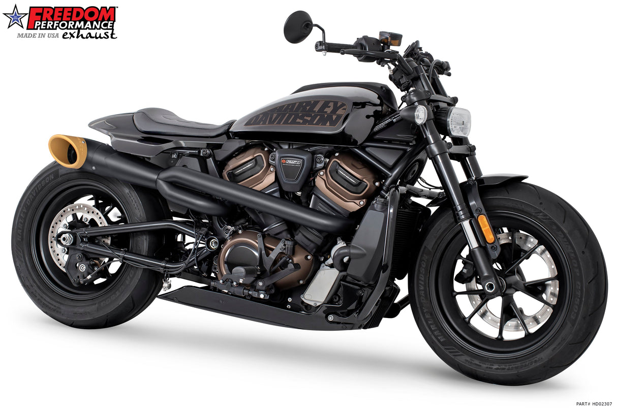 HARLEY SPORTSTER S 2-INTO-1 TURN-OUT HIGH '21 to Present Bundle