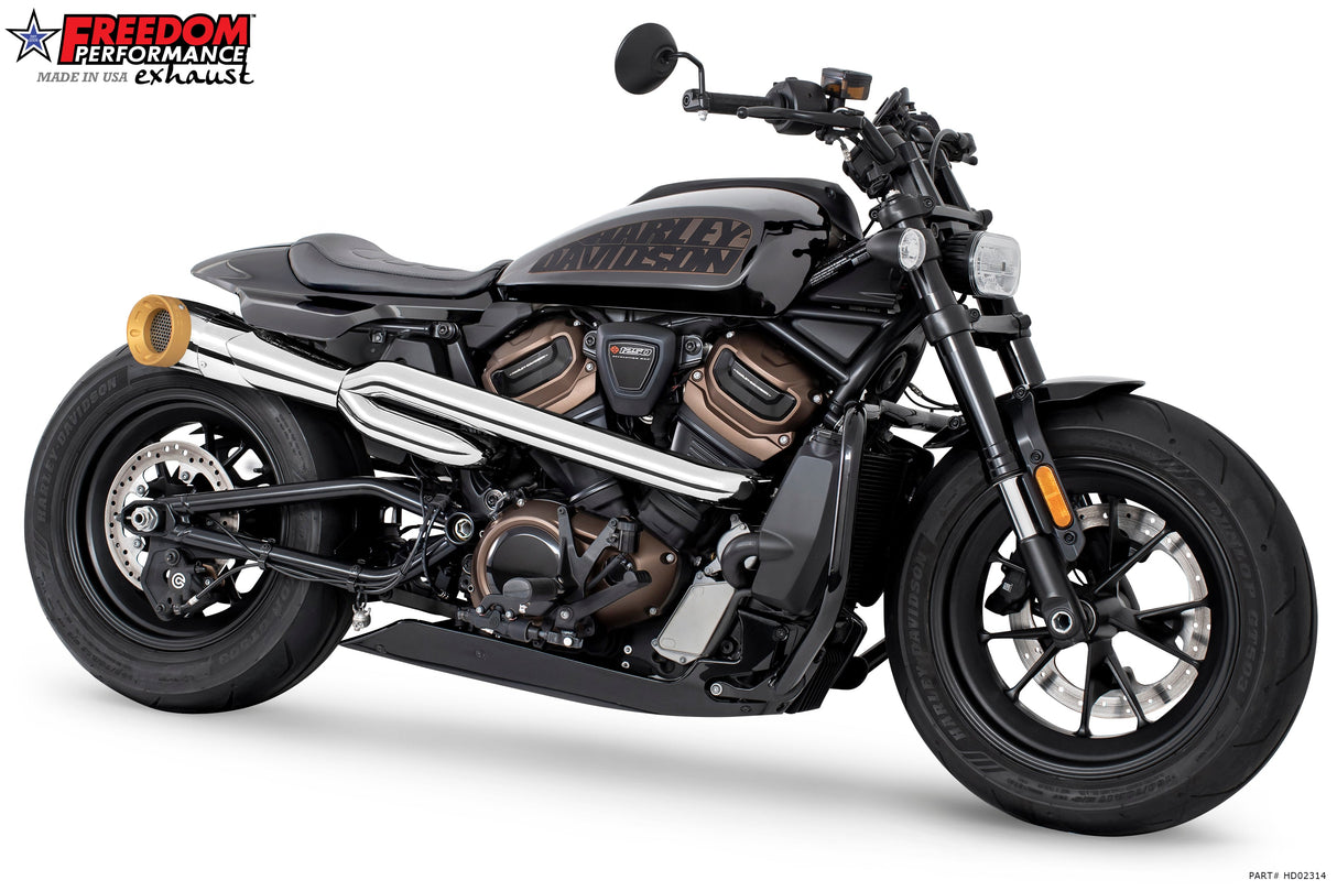 HARLEY SPORTSTER S 2-INTO-1 TURN-OUT HIGH '21 to Present Bundle