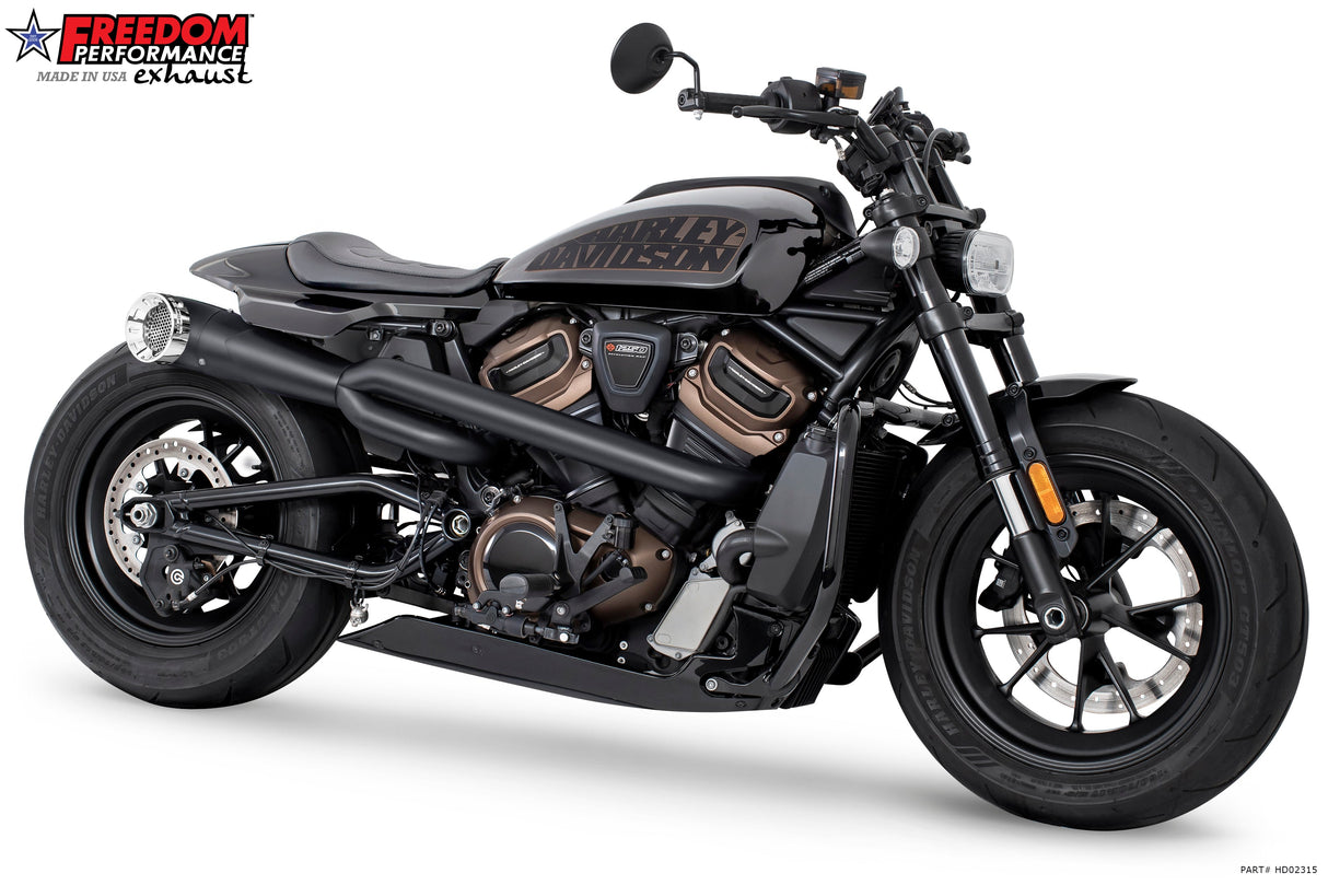 HARLEY SPORTSTER S 2-INTO-1 TURN-OUT HIGH '21 to Present Bundle