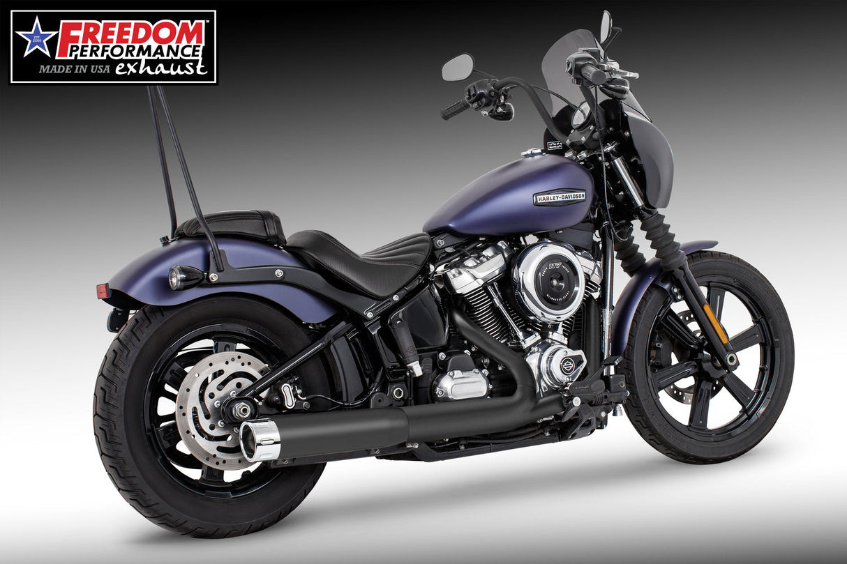 HARLEY SOFTAIL 2025 - PRESENT 4" SLIP ON BUNDLE FITS ALL NARROW TIRE