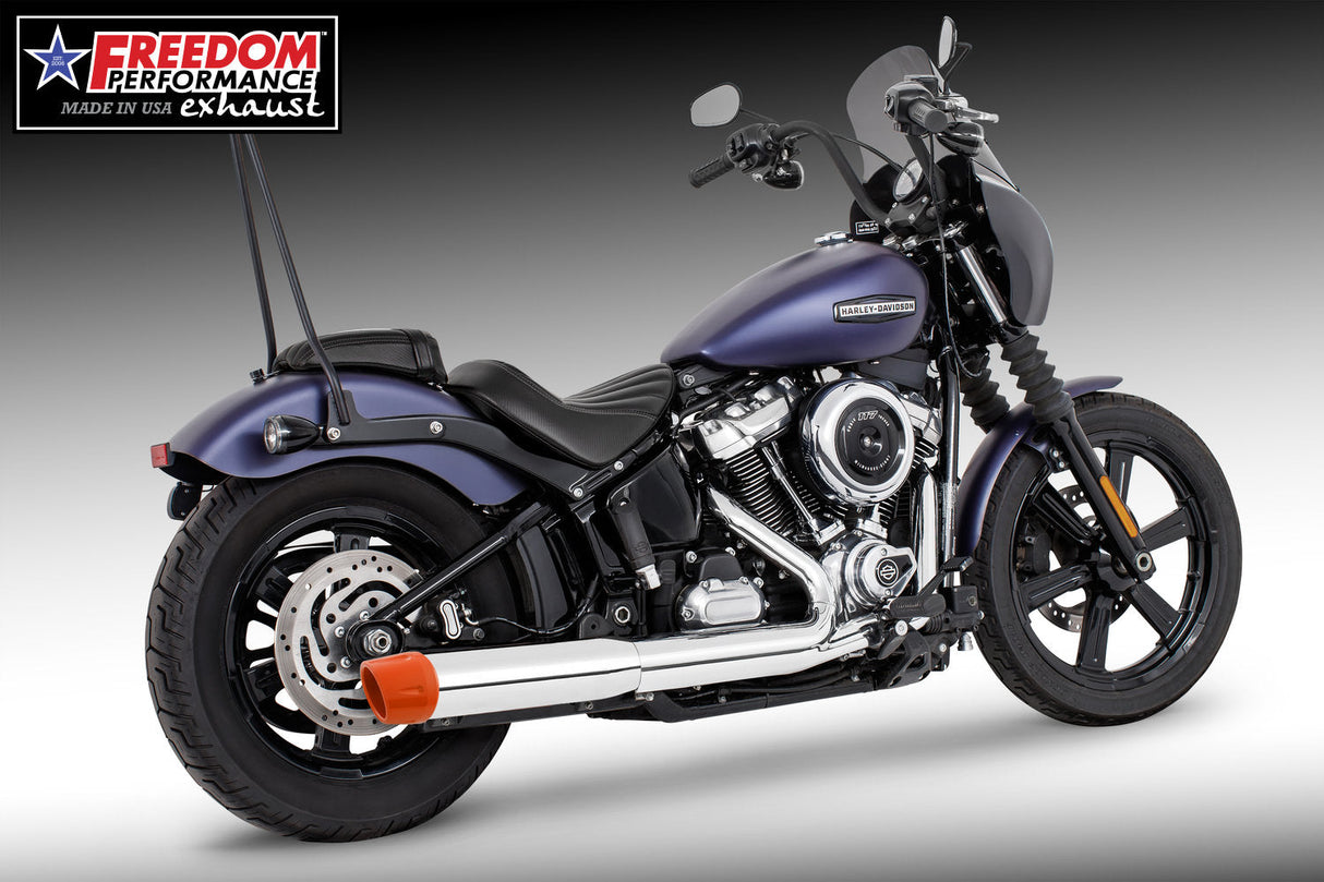 HARLEY SOFTAIL 2025 - PRESENT 4" SLIP ON BUNDLE FITS ALL NARROW TIRE