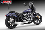 HARLEY SOFTAIL 2025 - PRESENT 4" SLIP ON BUNDLE FITS ALL NARROW TIRE
