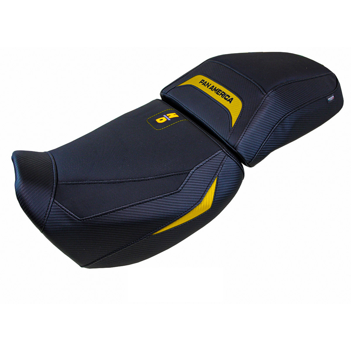 Tappezzeria Italia Harley Davidson Pan America 2021-2025 Seat Cover in Yellow and Black