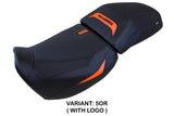 Tappezzeria Italia Harley Davidson Pan America 2021-2025 Seat Cover in Orange and Black