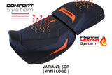 Tappezzeria Italia Harley Davidson Pan America 2021-2025 Seat Cover Comfort Heated in Orange