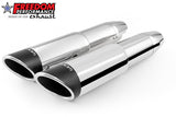 HARLEY 4.5" 2-STEP SLIP-ONS FOR SOFTAIL M8 ONLY (FPE HEADERS ONLY) BUNDLE