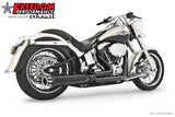 HARLEY SOFTAIL 4" UNION 2-INTO-1 RIGHT-SIDE ONLY 1986-2017