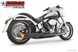 HARLEY SOFTAIL 4" UNION 2-INTO-1 RIGHT-SIDE ONLY 1986-2017