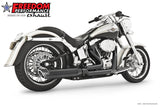 HARLEY SOFTAIL 4" UNION 2-INTO-1 RIGHT-SIDE ONLY 1986-2017