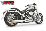 HARLEY SOFTAIL 4" UNION 2-INTO-1 RIGHT-SIDE ONLY 1986-2017