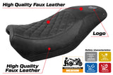 Tappezzeria Italia Harley Davidson Street 500 750 2016-2021 Seat Cover in Black