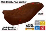 Tappezzeria Italia Harley Davidson Street 500 750 2016-2021 Seat Cover Dark Brown