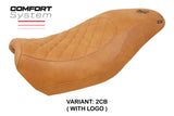 Tappezzeria Italia Harley Davidson Street 500 750 2016-2021 Seat Cover Comfort Camel