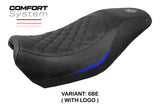 Tappezzeria Italia Harley Davidson Street 500 750 2016-2021 Seat Cover Comfort in Blue