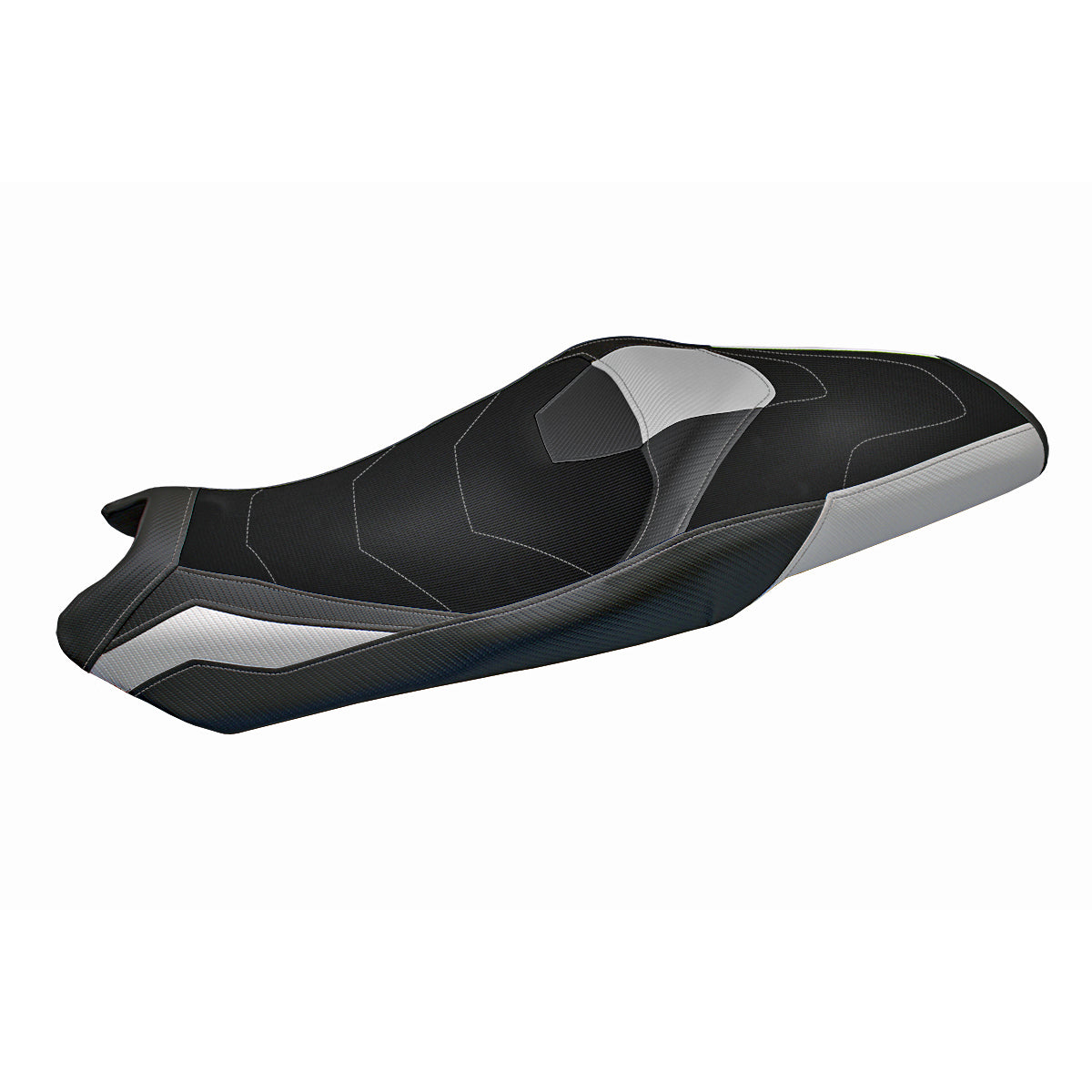 Tappezzeria Italia Honda Forza 750 2021-2024 Seat Cover Comfort in Silver and Black