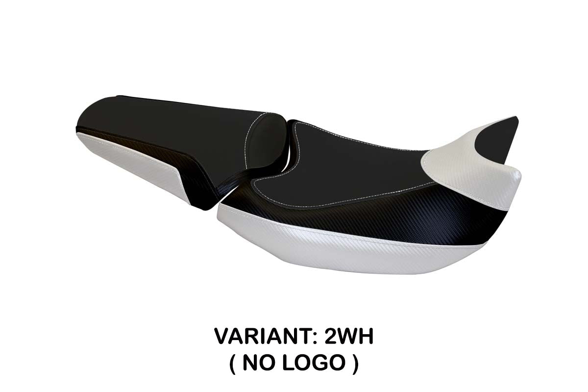 Tappezzeria Italia Honda NC700X 2012-2013 Seat Cover in White and Black