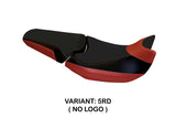 Tappezzeria Italia Honda NC700X 2012-2013 Seat Cover in Red and Black