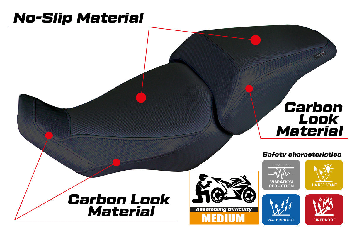 Tappezzeria Italia Honda CB300R 2018-2025 Seat Cover in Black