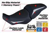 Tappezzeria Italia Honda CB300R 2018-2025 Seat Cover Comfort in Silver