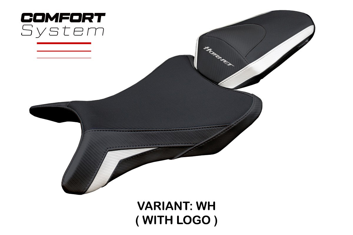 Tappezzeria Italia Honda CB 1000 Hornet 2025 Seat Cover Comfort White Black