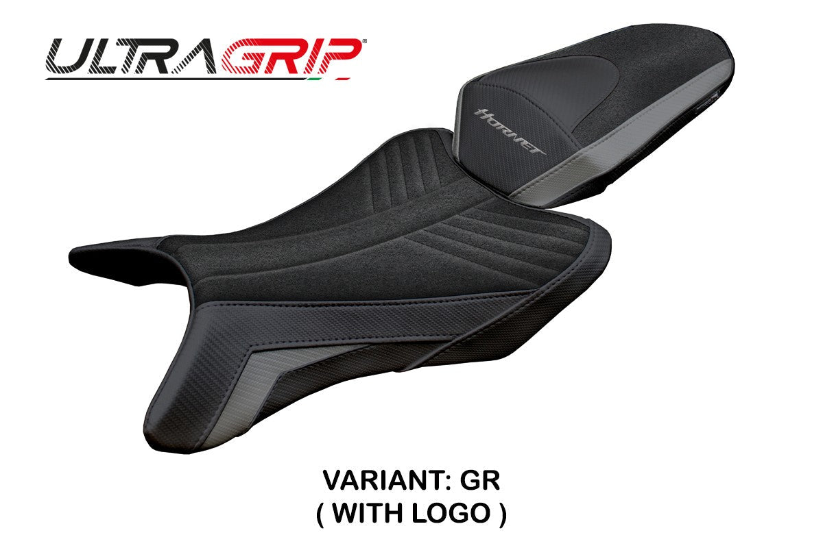 Tappezzeria Italia Honda CB 1000 Hornet 2025 Seat Cover Ultragrip Grey Black