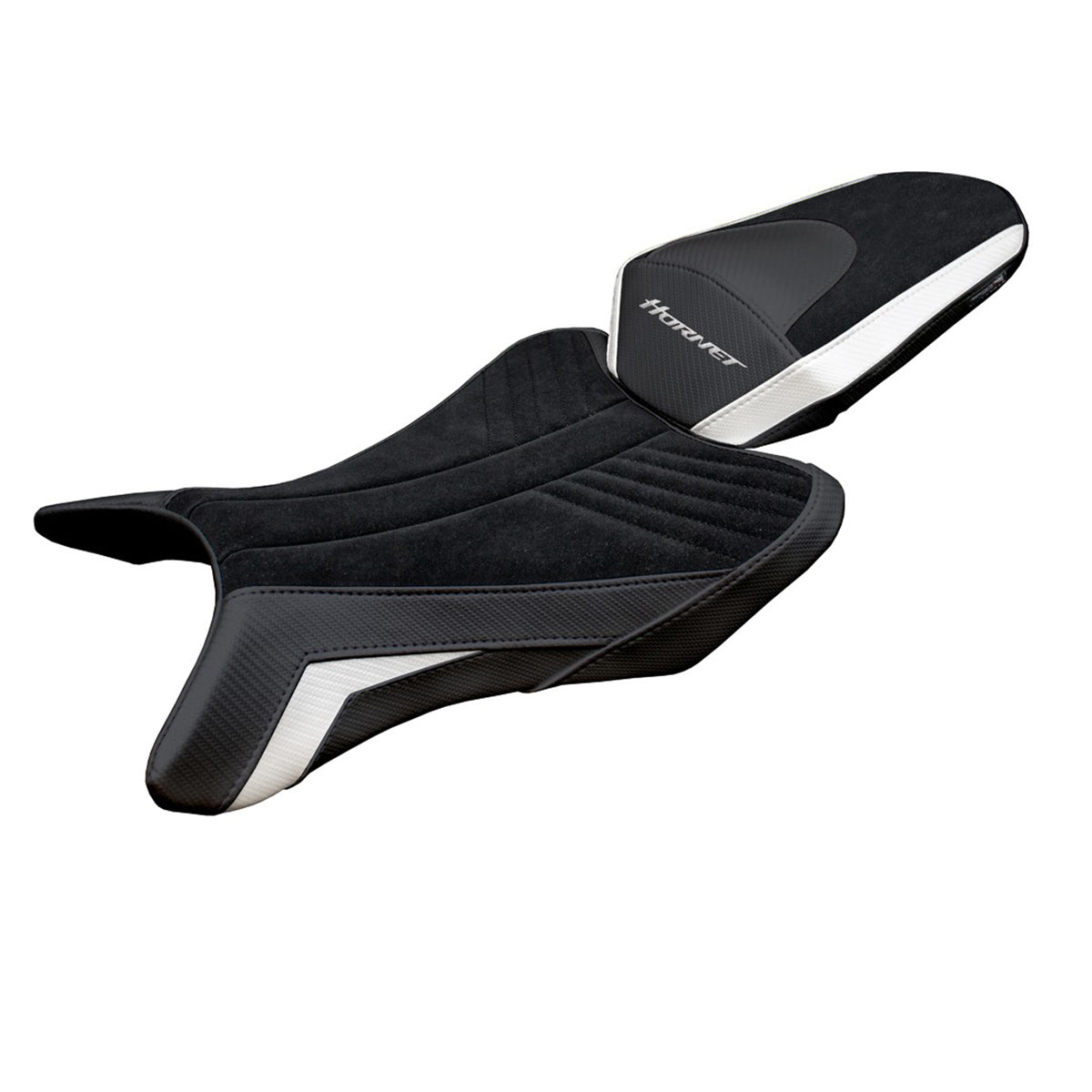 Tappezzeria Italia Honda CB 1000 Hornet 2025 Seat Cover Velvet White Black