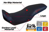 Tappezzeria Italia Honda Transalp XL 750 2023-2025 Seat Cover Ultragrip in Black