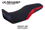 Tappezzeria Italia Honda Transalp XL 750 2023-2025 Seat Cover Ultragrip in Red and Black
