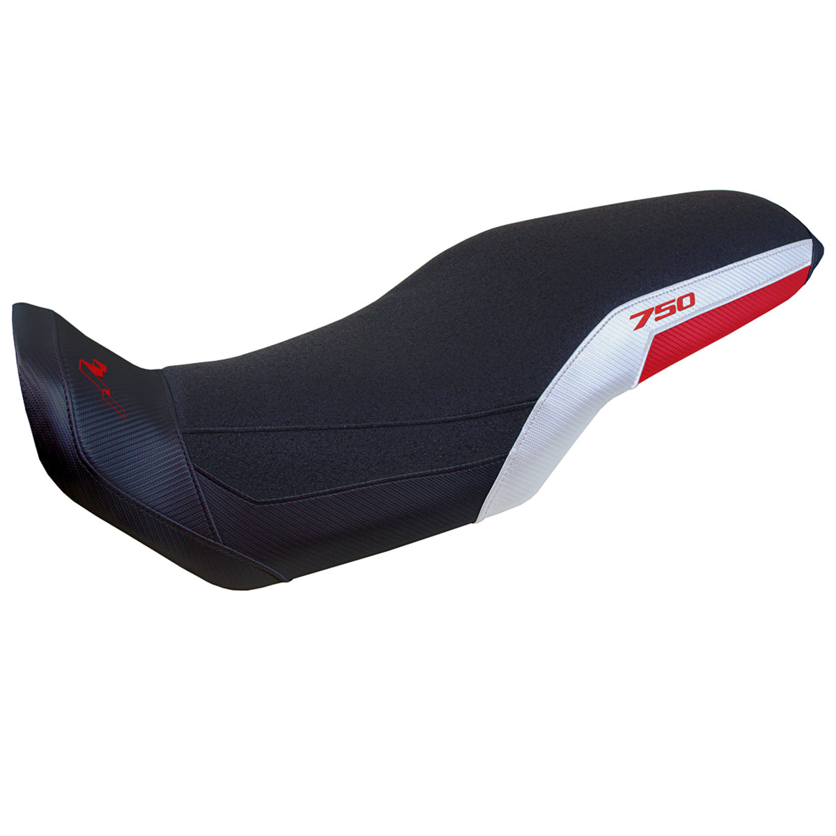 Tappezzeria Italia Honda Transalp XL 750 2023-2025 Seat Cover Ultragrip in White, Red and Black
