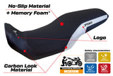 Tappezzeria Italia Honda Transalp XL 750 2023-2025 Seat Cover Comfort Ultragrip in White