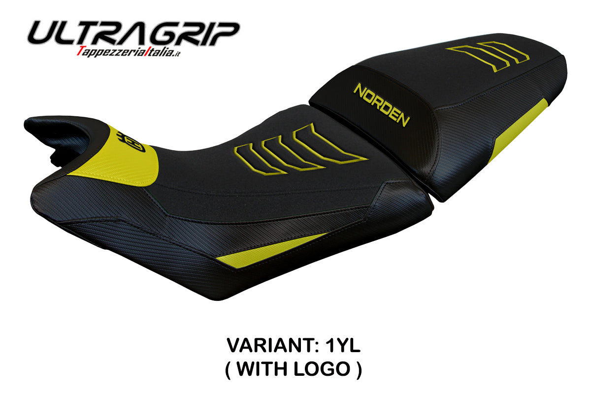 Tappezzeria Italia Husqvarna Norden 901 2022-2025 Seat Cover Ultragrip in Yellow and Black