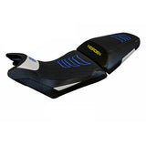 Tappezzeria Italia Husqvarna Norden 901 2022-2025 Seat Cover Ultragrip in White and Blue