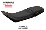 Tappezzeria Italia Husqvarna Svartpilen 401 2018-2023 Seat Cover Comfort Yellow Black