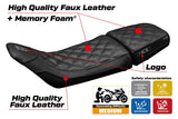 Tappezzeria Italia Husqvarna Svartpilen 401 2018-2023 Seat Cover Vintage Comfort Black