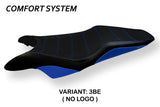 Tappezzeria Italia Honda VFR800 2002-2013 Seat Cover Comfort in Blue