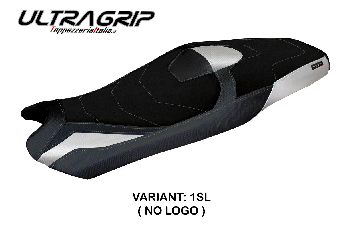 Tappezzeria Italia Honda X-ADV 750 2021-2024 Seat Cover Ultragrip in Silver and Black