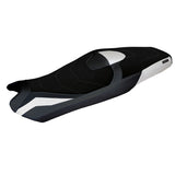 Tappezzeria Italia Honda X-ADV 750 2021-2024 Seat Cover Ultragrip in White and Black