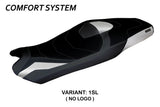 Tappezzeria Italia Honda X-ADV 750 2021-2024 Seat Cover Comfort in Silver and Black