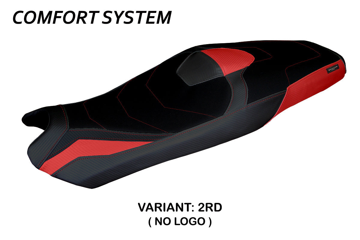 Tappezzeria Italia Honda X-ADV 750 2021-2024 Seat Cover Comfort in Red and Black