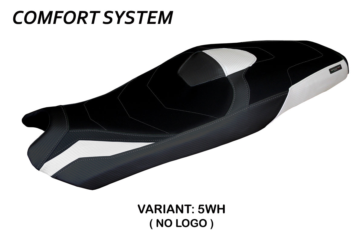 Tappezzeria Italia Honda X-ADV 750 2021-2024 Seat Cover Comfort in White and Black