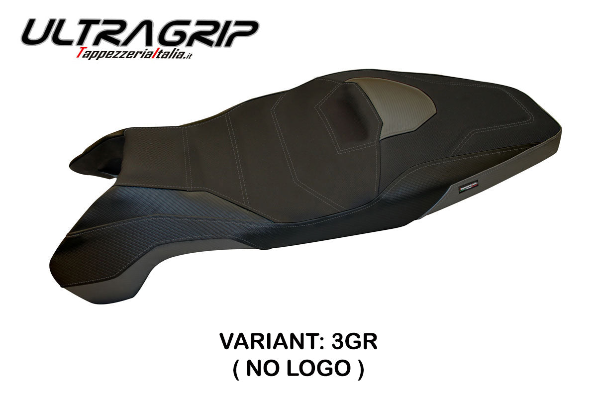 Tappezzeria Italia Honda X-ADV 750 2017-2020 Seat Cover Ultragrip in Grey and Black