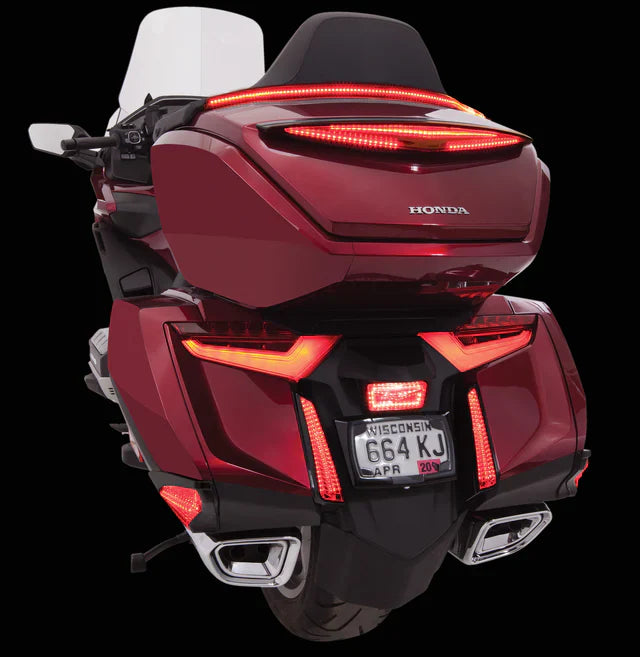 Goldstrike  Led Saddlebag Lights For Gold Wing 18-Up Black 40037