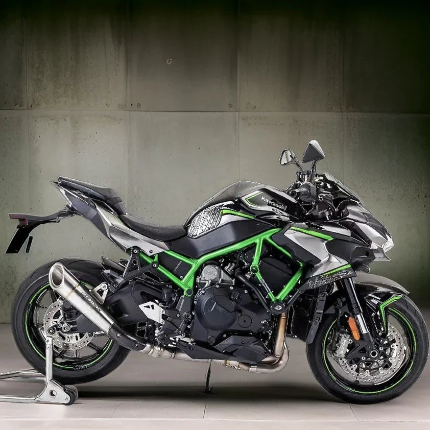 Vandemon  Titanium Slip-On Kawasaki Ninja ZH2 H2R   KAWAZH2TIMUFPOLA VA-7