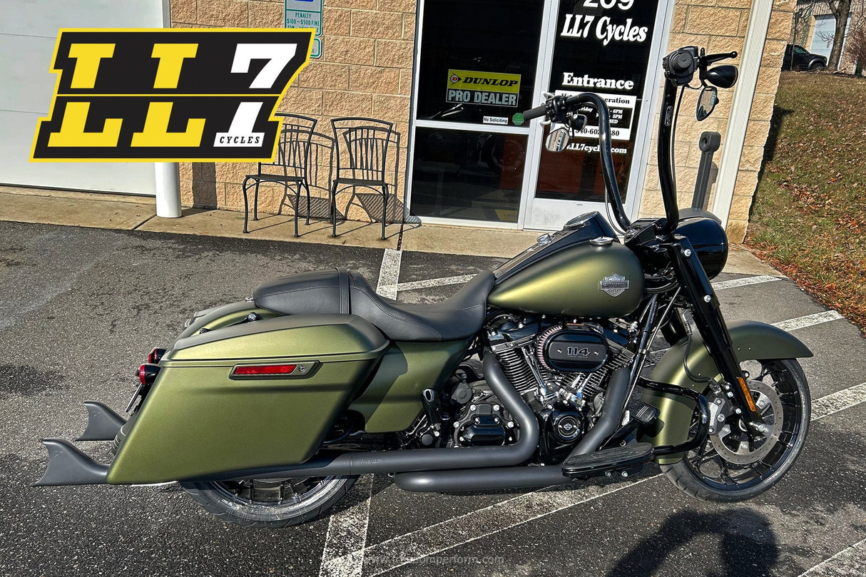 HARLEY TOURING 2.5" M8 TRUE-DUAL FULL SYSTEM 2017-PRESENT BUNDLE