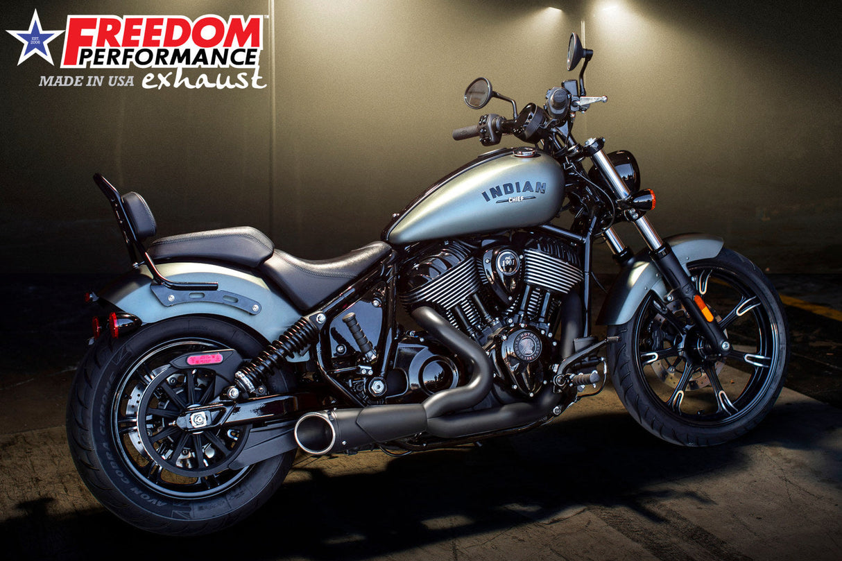 INDIAN CHIEF/SPORT/BOBBER/SUPER/LIMITED 4.5" 2-INTO-1 SHORTY 2021-PRESENT Bundle