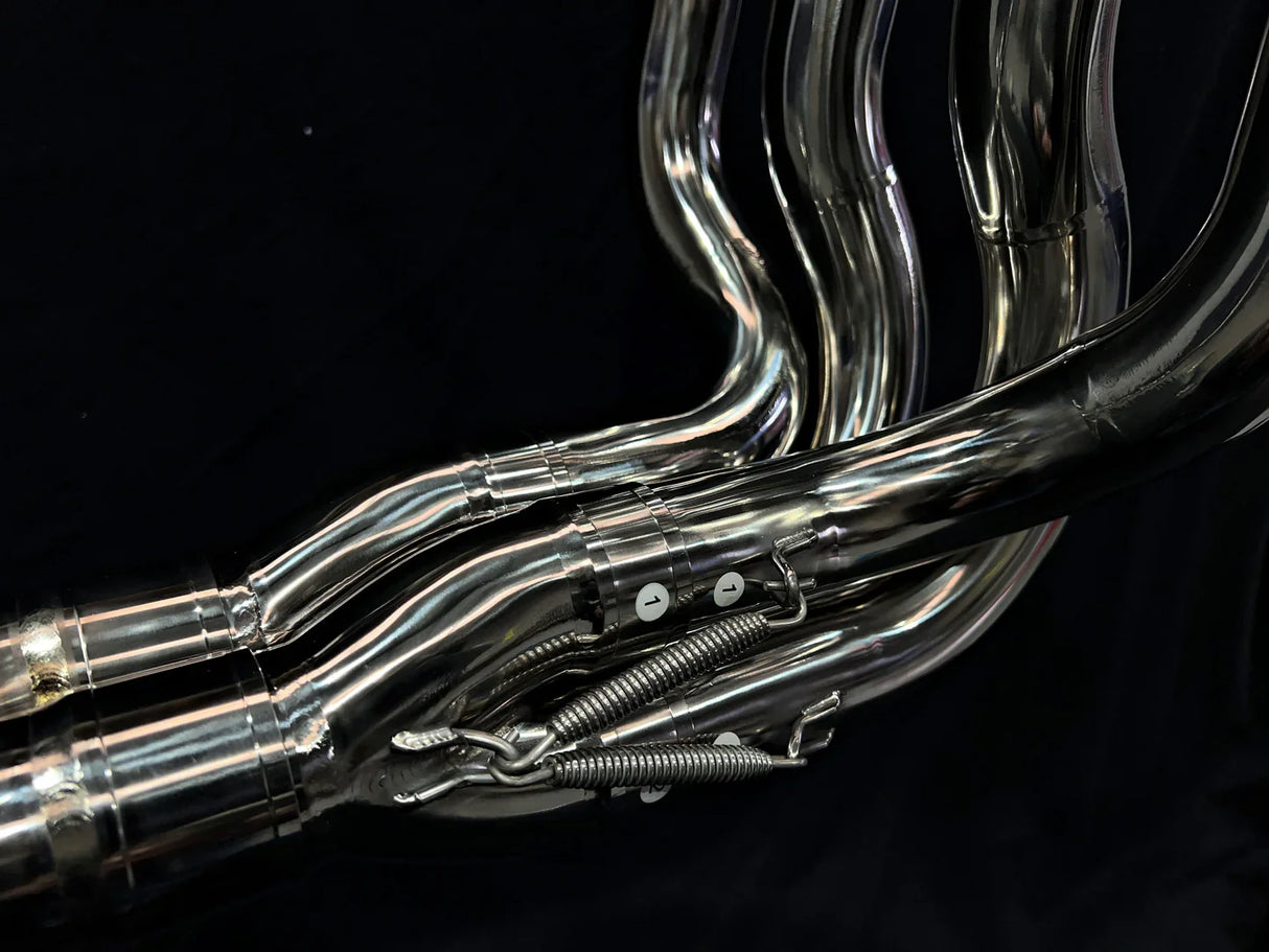 Vandemon  H2 H2R 2015-2024 Bimodal Stealth Titanium Exhaust System KAWAH2TICSPOLEXHWV VA-48