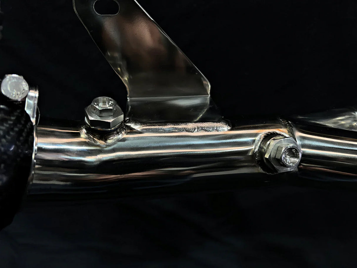 Vandemon  Bimodal Stealth Titanium Exhaust System H2 SE SX   2018-2025 KAWAH2SESXTIEXSYWVB VA-21