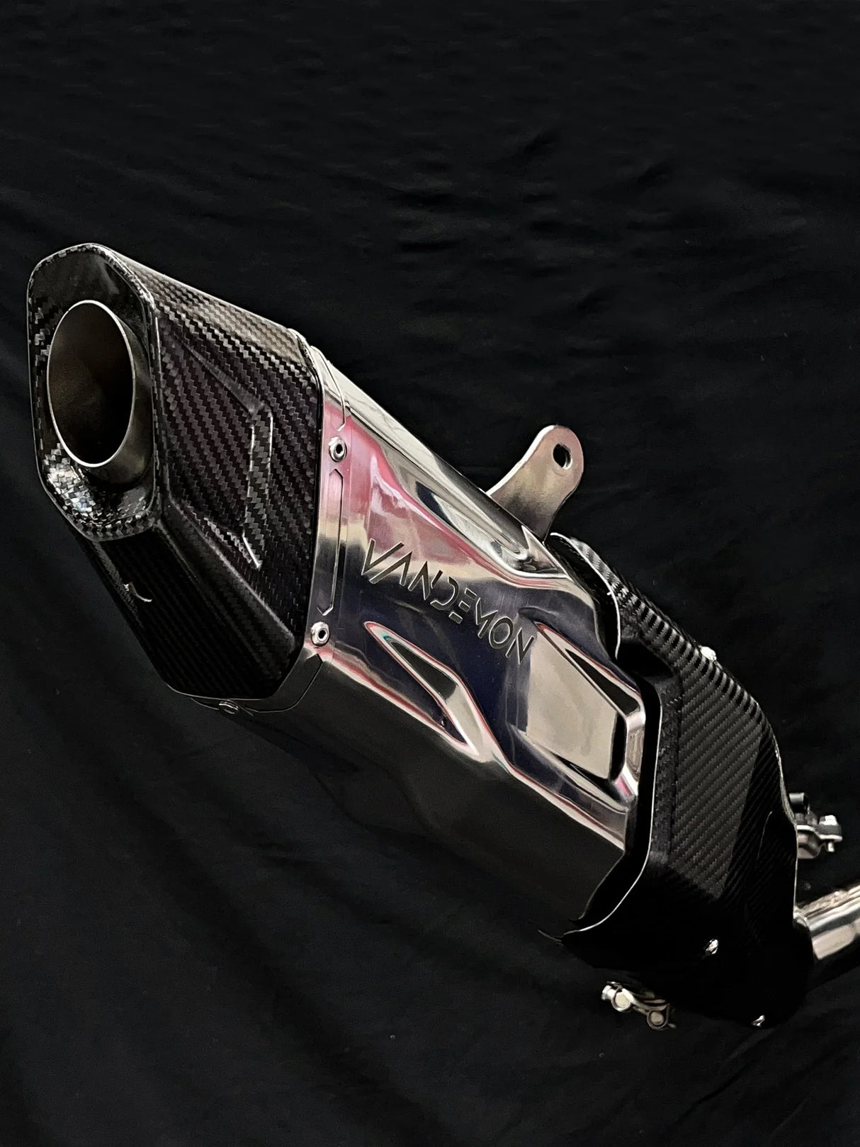 Vandemon  ZH2 Bimodal Stealth Titanium Exhaust System KAWAZH2TIEXSYWVPOLA VA-88